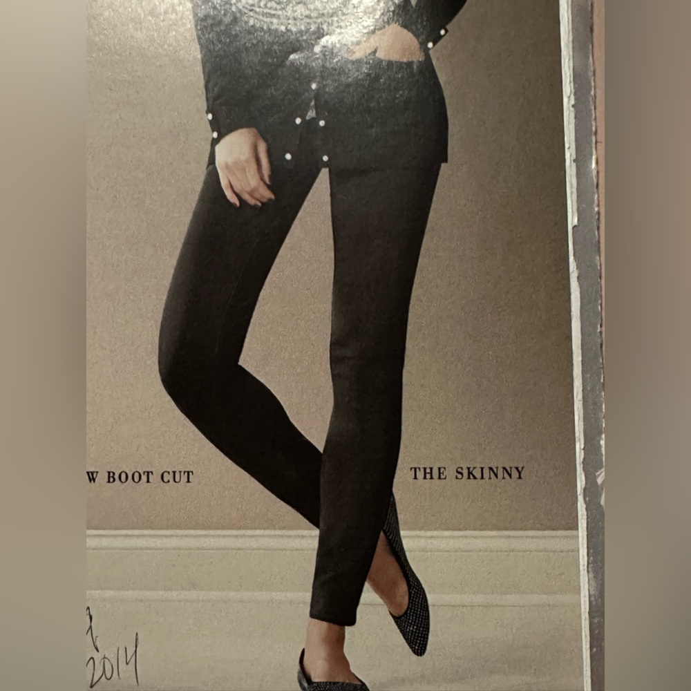 White House Black Market Women's Boot Cut Jeans - Black